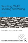 Kniha: Teaching ESL/EFL Reading and Writing (I.S.P. Nation a John Macalister). Routledge, 2026