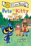 Kniha: Pete the Kitty and the Three Bears (James Dean a Kimberly Dean). HarperCollins, 2024