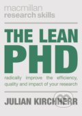Kniha: The Lean PhD (Julian Kirchherr). Bloomsbury, 2018