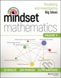 Kniha: Mindset Mathematics – Visualizing and Investigating Big Ideas, Grade 3 (Cathy Williams, Jo Boaler a Jen Munson). Jossey Bass, 2019