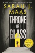 Kniha: Throne of Glass (Sarah J. Maas). Bloomsbury, 2026
