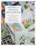 Kniha: Keeping a Creative Sketchbook (Emma Block). Running Press Adult, 2024