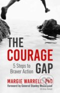 Kniha: The Courage Gap (Margie Warrell). Berrett-Koehler Publishers, 2025