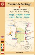 Kniha: Camino de Santiago Maps (John Brierley). Camino Guides, 2023