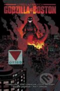 Kniha: Godzilla Vs. America: Boston (Hanna Cha a Jesse Lonergan). Idea & Design Works, 2026