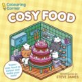 Kniha: Colouring Corner: Cosy Food (Steve James). Arcturus, 2026