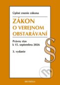 Kniha: Zákon o verejnom obstarávaní (Heuréka). Heuréka, 2026