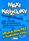 Kniha: Maxikřížovky - modré (Karel Mader). Nakladatelství Fragment, 2007