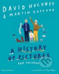 A History of Pictures for Children - David Hockney, Martin Gayford, Rose Blake (ilustrácie), Thames & Hudson, 2018