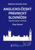 Anglicko-český právnický slovníček - Olga Sovová, 2008