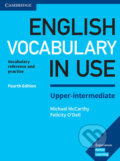 English Vocabulary in Use Upper-Intermediate Book with Answers - Michael McCarthy, Felicity O&#039;Dell, Cambridge University Press, 2017