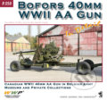 Kniha: Bofors 40mm WW II. AA gun (Jan Horák). WWP Rak, 2010
