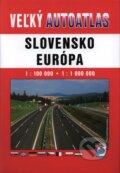 Slovensko, Európa 1:100 000, 1:1 000 000, VKÚ Harmanec, 2003