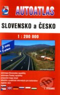 Autoatlas - Slovensko a Česko 1:200 000 (VKÚ Harmanec). VKÚ Harmanec