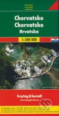 Chorvatsko 1:500 000, freytag&berndt, 2014