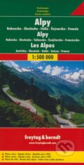 Alpy 1:500 000, freytag&berndt, 2018