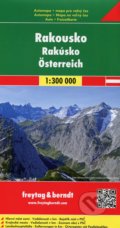 Rakousko 1:300 000, freytag&berndt, 2014