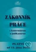 Kniha: Zákonník práce platný od 12. júna 2008 (Nová Práca). Nová Práca, 2008