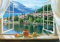 Puzzle: Pohľad z okna (Dino)