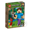 LEGO Minecraft 21148 Veľká figúrka Minecraft: Steve s papagájom, LEGO, 2019