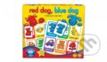 Red Dog Blue Dog Lotto Game (Červený a modrý psík), Orchard Toys