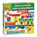 Spoločenská hra: Vlak so zvieratkami (Piatnik). Piatnik