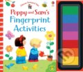 Fingerprint Activities: Poppy and Sam&#039;s - Sam Taplin, Stephen Cartwright (ilustrácie), Usborne, 2019