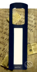 Antická záložka - Text (tmavě modrá), JUMPee