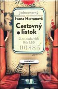 Cestovný lístok - Ivana Havranová, Marenčin PT, 2019