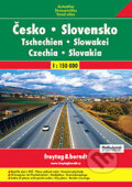 Česko, Slovensko 1:150 000, freytag&berndt, 2008