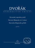 Slovanská rapsodie As Dur op. 45-2 - Antonín Dvořák, Robert Simon (editor), Bärenreiter Praha, 2019