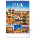 Nástěnný kalendář 2020 - Praha, Presco Group, 2019