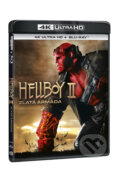 Hellboy 2: Zlatá armáda Ultra HD Blu-ray - Guillermo del Toro, Magicbox, 2019