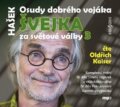 Osudy dobrého vojáka Švejka 3 - Jaroslav Hašek, Oldřich Kaiser, Markéta Jahodová, Radioservis, 2017