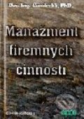 Kniha: Manažment firemných činností (Dušan Čunderlík). Epos, 2001