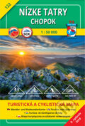 Nízke Tatry - Chopok - turistická mapa č. 122, 2001