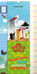 Nástěnný kalendář nedatovaný The Little Mole Family measuring Fun undated calendar - Zdeněk Miler, Presco Group