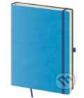 Zápisník Flexies S tečkovaný modrý, Helma