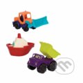 Mini vozidlá 3ks, B.Toys, 2019