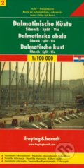 Dalmatinische Küste 1:100 000, freytag&berndt