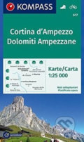 Cortina d’Ampezzo, Dolomiti Ampezzane, Kompass, 2018