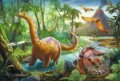 Puzzle Dinosauři na cestách, Trefl