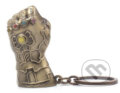 Kovový prívesok na kľúče  MarvelAvengers Infinity War: Thanos Fist 3D, Infinity War, 2019
