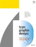 Kniha: Typographic Design (Rob Carter, Sandra Maxa, Mark Sanders, Philip B. Meggs a Ben Day). John Wiley & Sons, 2018