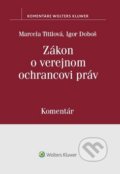 Zákon o verejnom ochrancovi práv - Marcela Tittlová, Igor Doboš, 2019