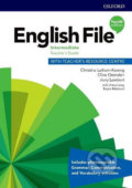 New English File - Intermediate - Teacher&#039;s Book with Teacher´s Resource Center - Clive Oxenden Christina; Latham-Koenig, Oxford University Press, 2019