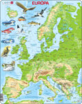 Puzzle: Európa - všeobecná slovensky (K70) (Larsen). Larsen, 2020