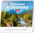 Stolový kalendár Rozprávkové Slovensko 2020, Presco Group, 2019