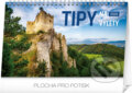 Stolový kalendár Tipy na výlety 2020 (slovenský jazyk), Presco Group, 2019