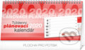 Týždenný plánovací riadkový kalendár 2020, Presco Group, 2019